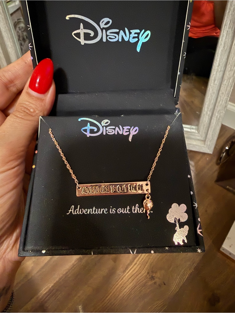 Disney Adventure is out there necklace